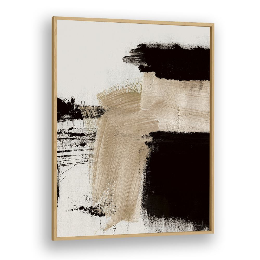 Path By Dan Hobday Abstract Art Abstract Paintings in Oak Wood Plain Frame