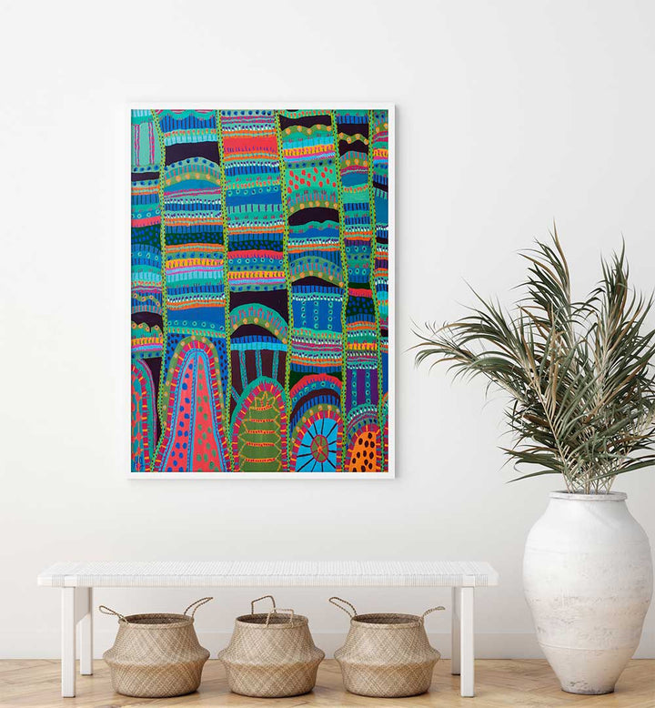 COLOUR IS POWERFUL , PATTERN ART PRINTS