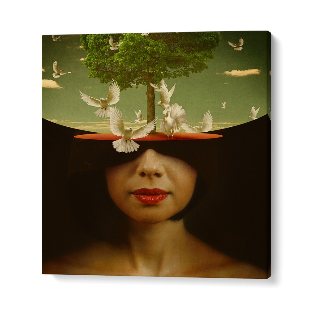 Peace In Mind Surreal Art Prints Surrealism in Gallery Wrap