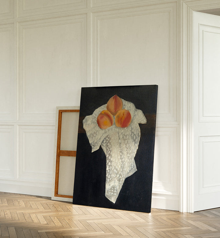 PEACHES ON LACE, HANDMADE ARTWORKS