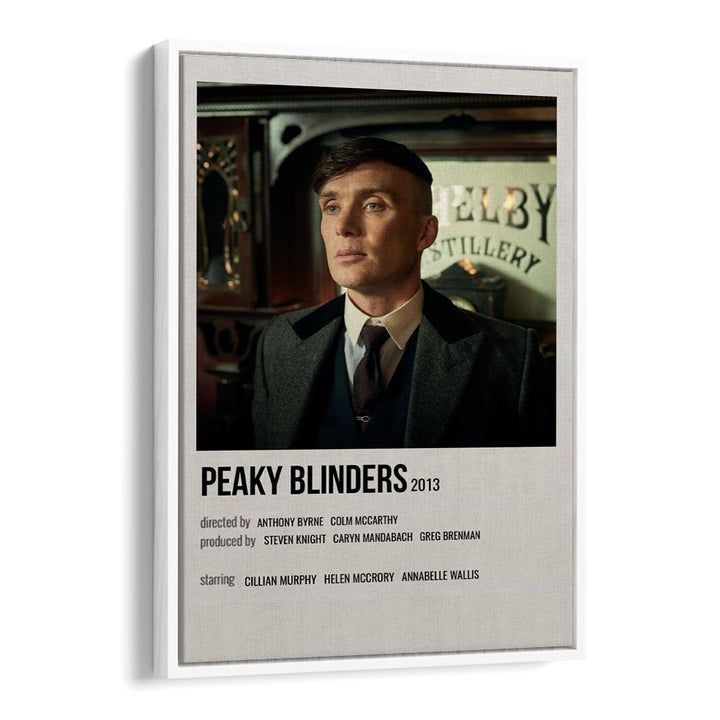 Peaky Blinders 2013 Iv Movie Posters in White Floater Frame
