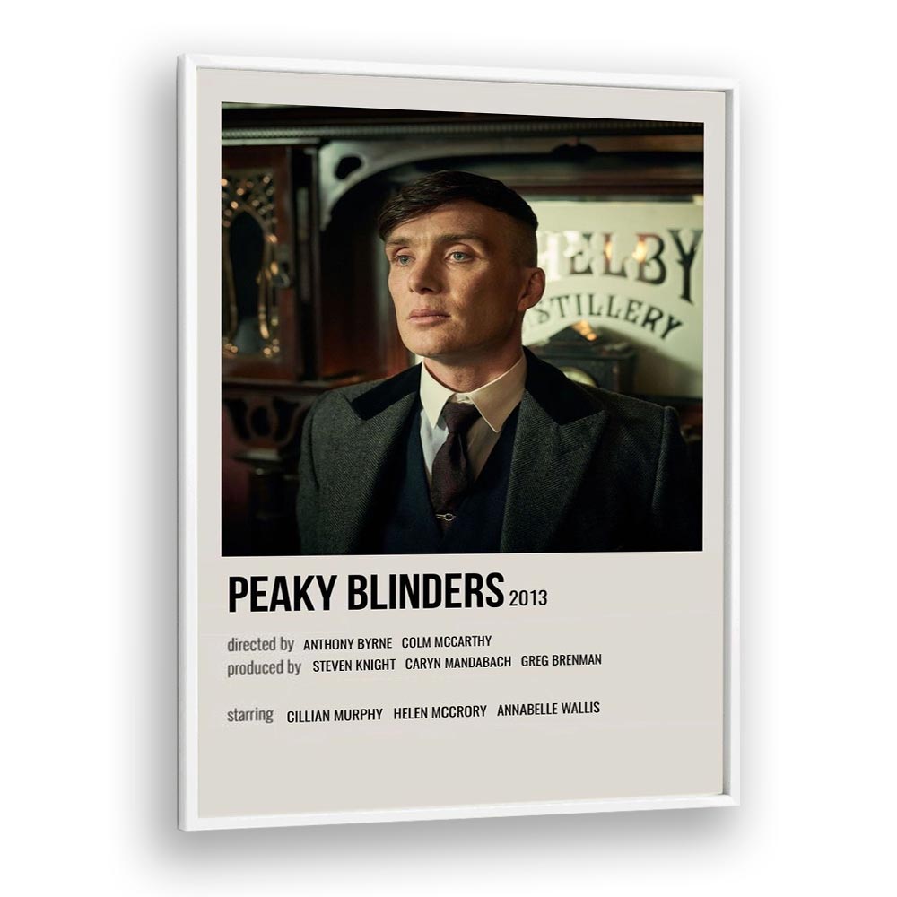 Peaky Blinders 2013 Iv Movie Posters in White Plain Frame