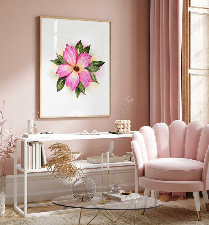 PAEONIA SUFFRUTICOSA , FLORAL FLOWER PAINTINGS