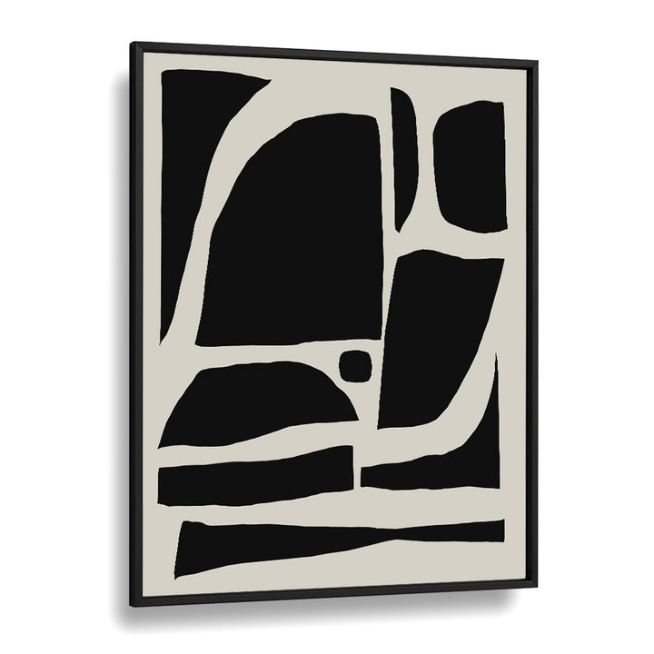 Pieces By Dan Hobday Abstract Art Abstract Paintings in Black Plain Frame