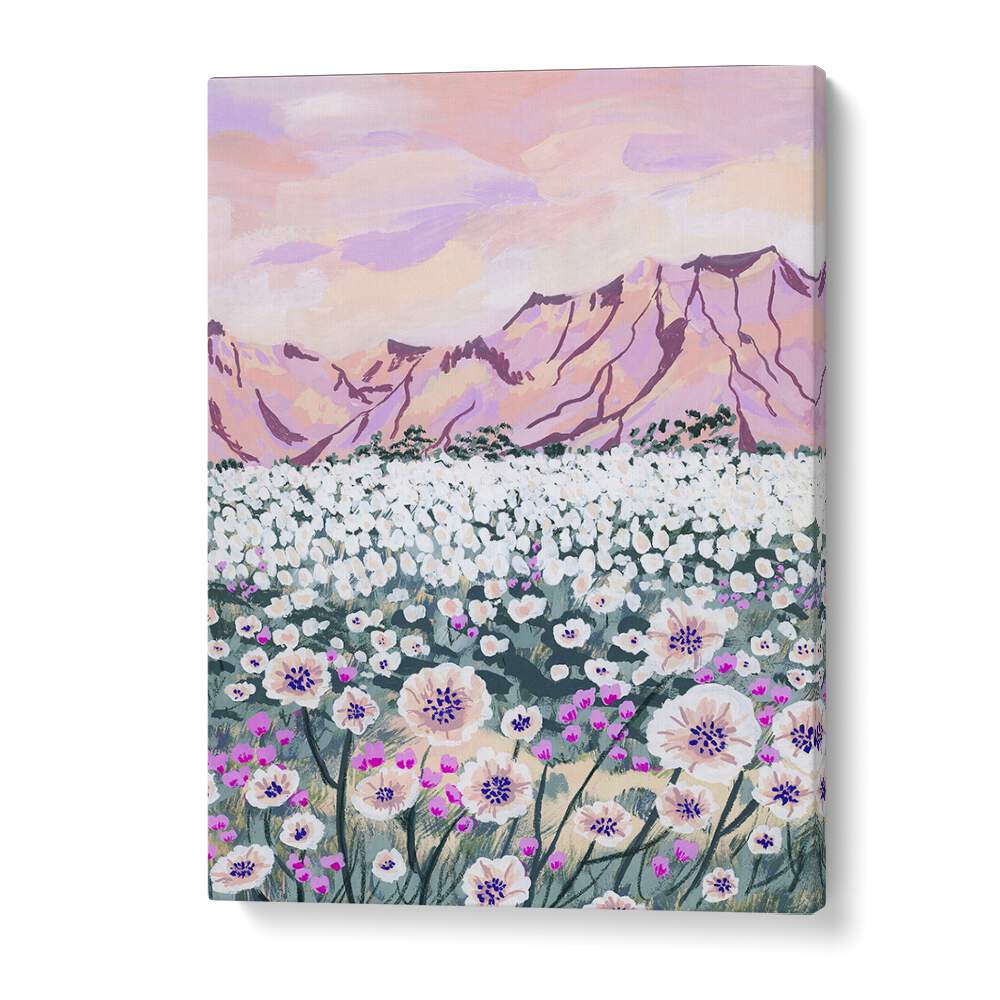 Pink Desert By Sarah Gesek Landscape Art Prints in Gallery Wrap