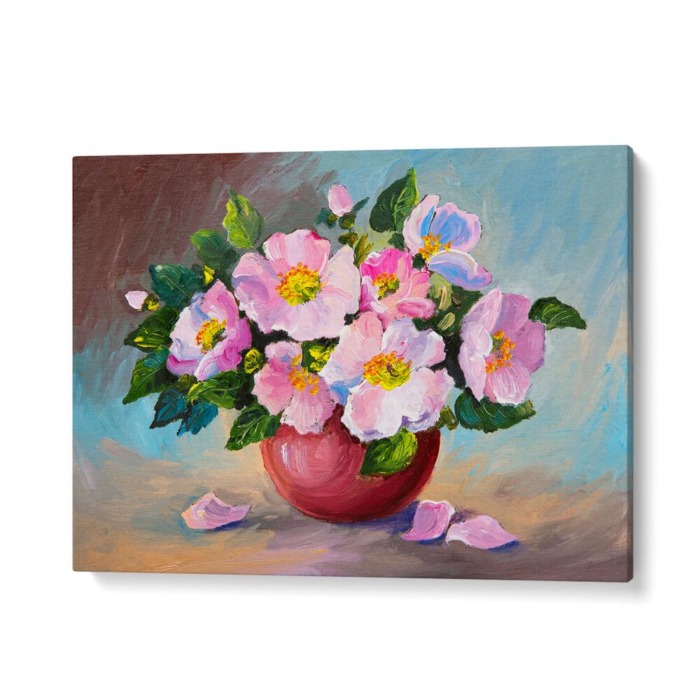 Pink Petals ii Vintage European Paintings in Gallery Wrap