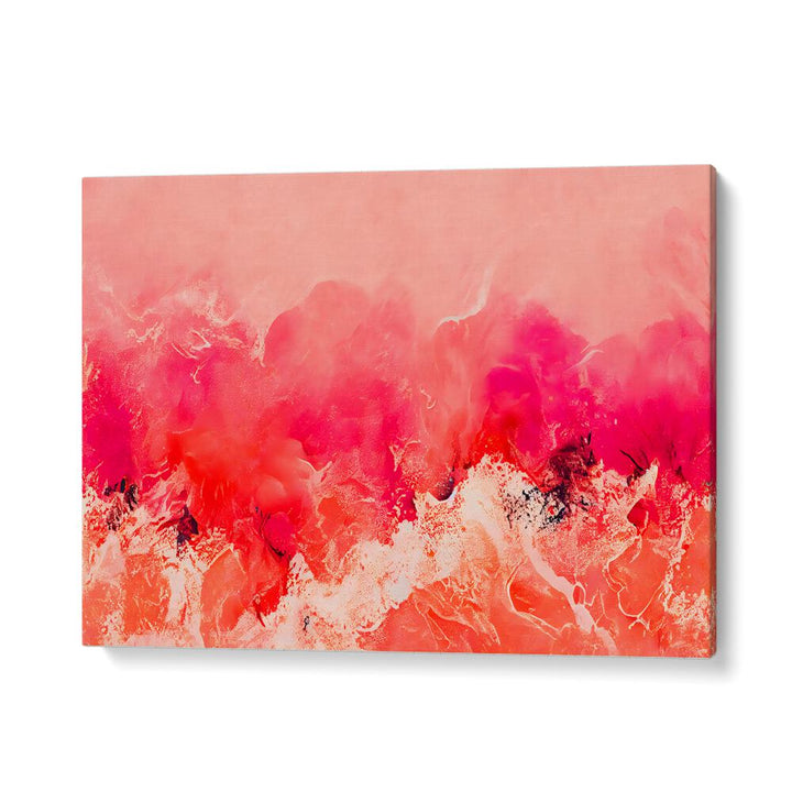 Pink Wave By Treechild Abstract Art Prints in Gallery Wrap