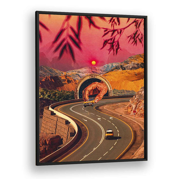 Play Time Surreal Paintings Surreal Art Prints in Black Plain Frame