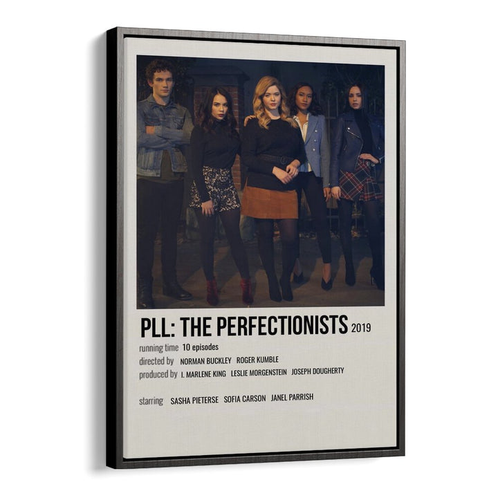 Pll-The Pefectionists Movie Posters in Black Floater Frame