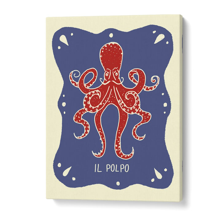 Polpo Up by Studio Dolci Kitchen Posters in Gallery Wrap