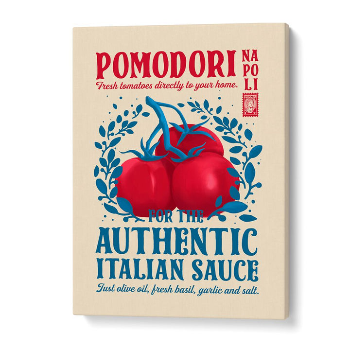 Pomodori Kitchen Print by Studio Mandariini Kitchen Posters Kitchen Art Prints in Gallery Wrap