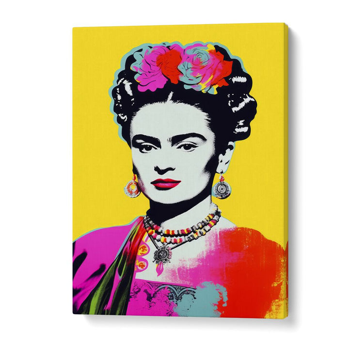 Pop Lady II by Treechild Women Illustration Paintings in Gallery Wrap