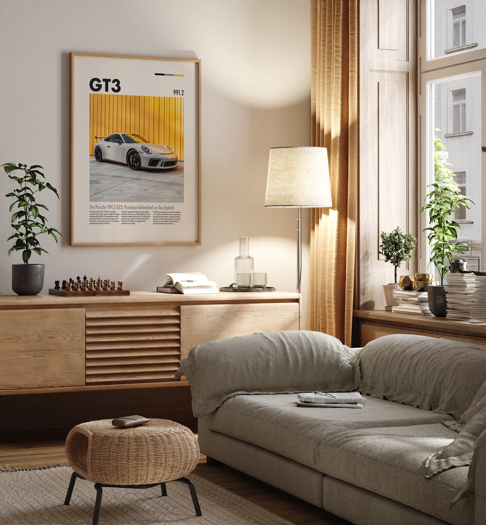 Elevate your decor with stunning PORSCHE 991 GT3, CAR POSTERS showcasing iconic automotive art for enthusiasts.