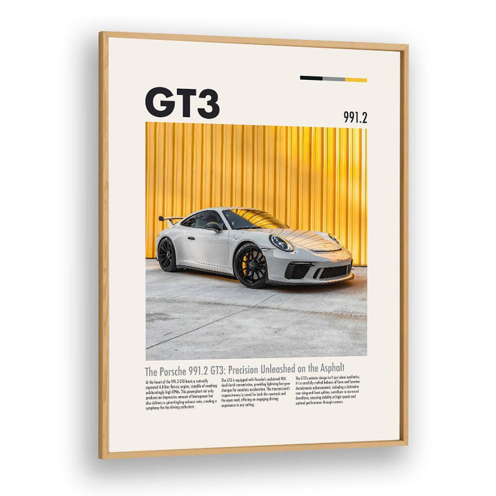Elevate your decor with PORSCHE 991 GT3 car posters, capturing the essence of iconic automotive design.