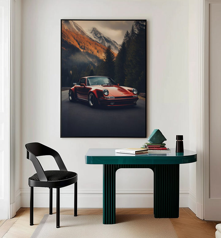 Revitalize your decor with PORSCHE CREATIVE I, CAR POSTERS showcasing iconic automotive elegance. Perfect for enthusiasts!