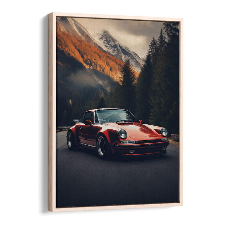 Transform your space with PORSCHE CREATIVE I, CAR POSTERS showcasing iconic automotive design in a stylish frame.