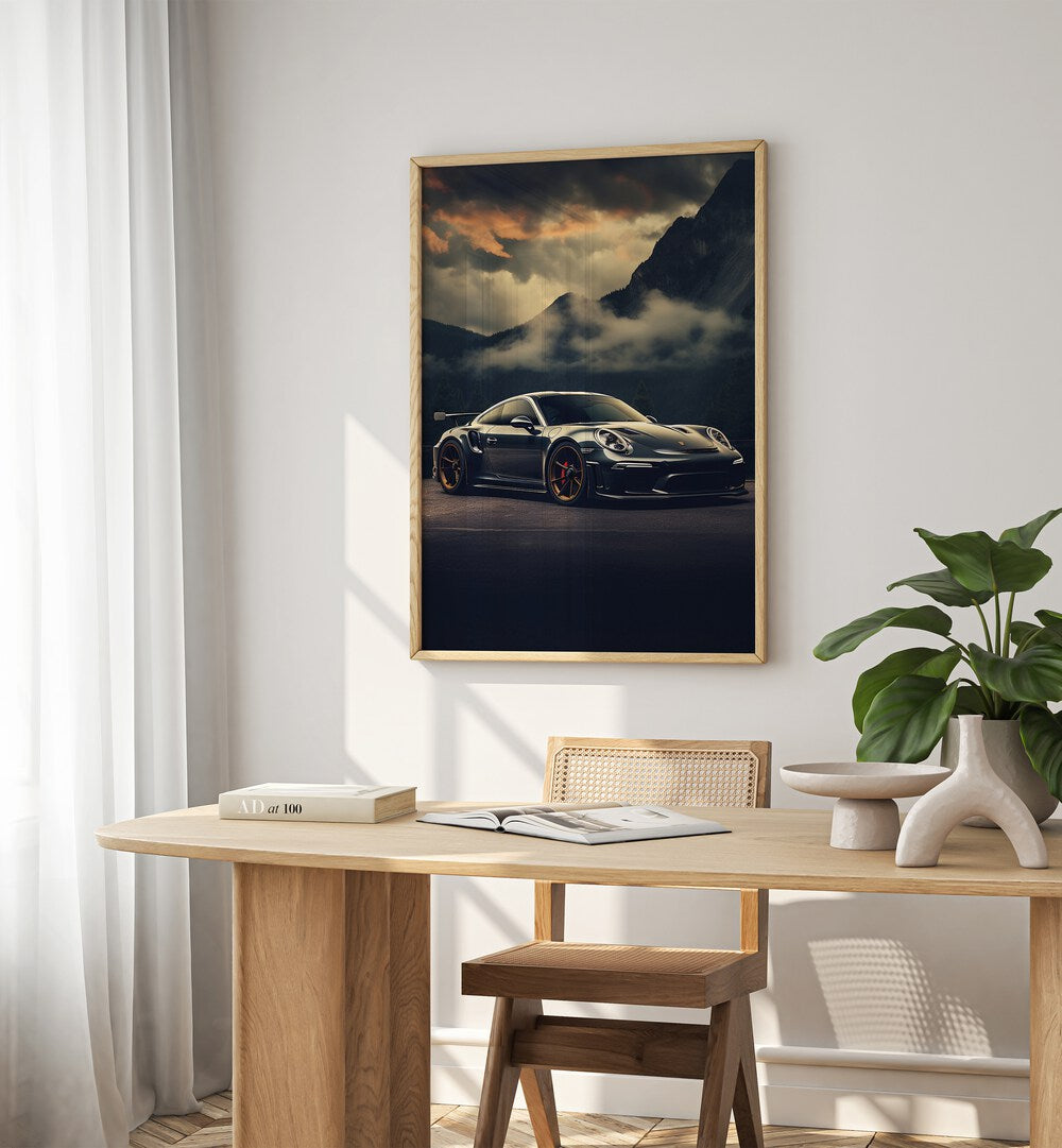 Elevate your decor with PORSCHE CREATIVE II, CAR POSTERS showcasing iconic automotive artistry for passionate enthusiasts.