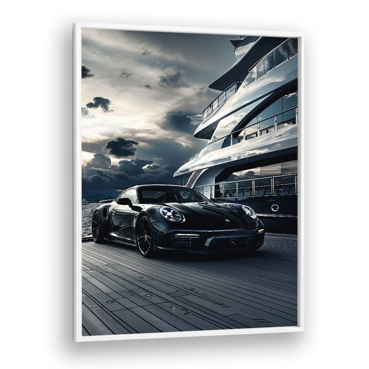 Elevate your decor with PORSCHE CREATIVE III, CAR POSTERS showcasing automotive excellence in stylish frames.