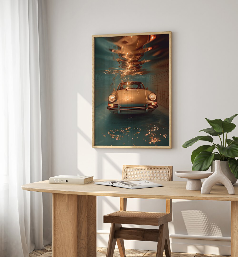 Transform your space with PORSCHE CREATIVE IV, CAR POSTERS that capture the thrill of legendary automotive design.