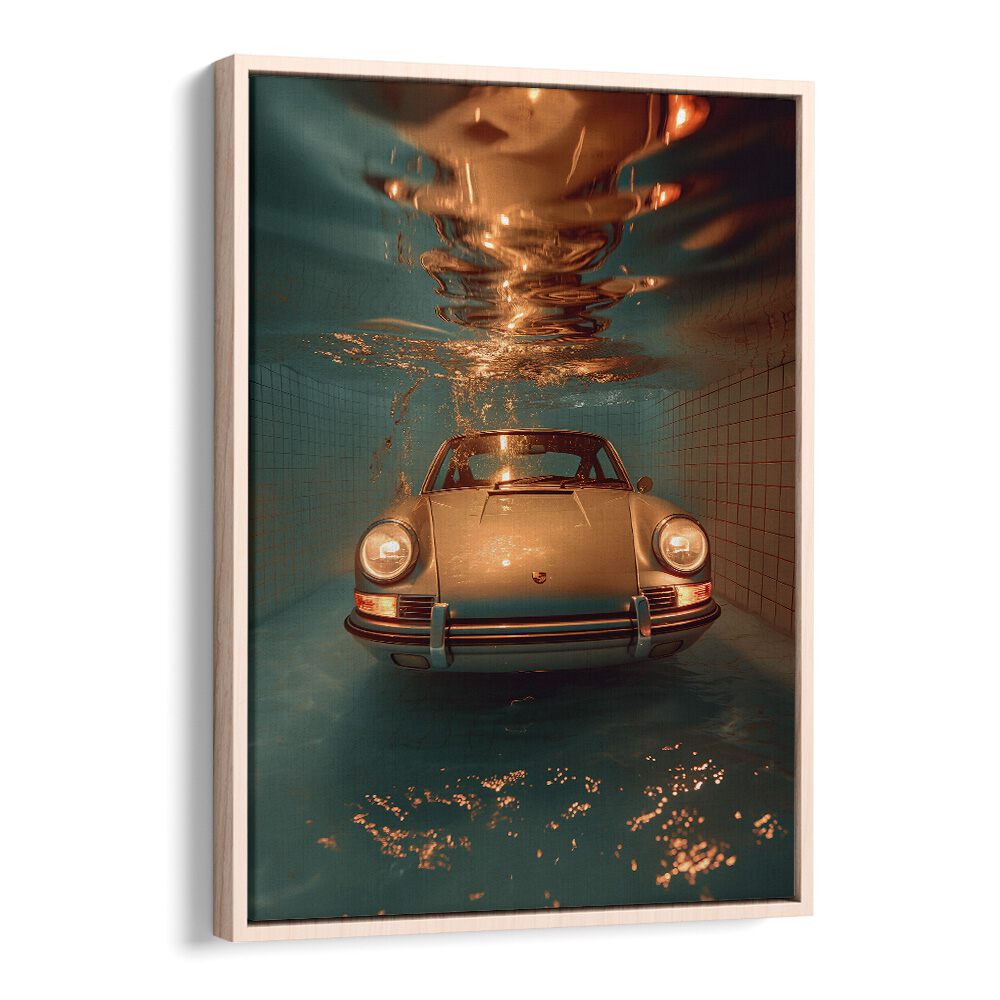 Stunning PORSCHE CREATIVE IV, CAR POSTERS art print, perfect for automotive enthusiasts and stylish wall decor.