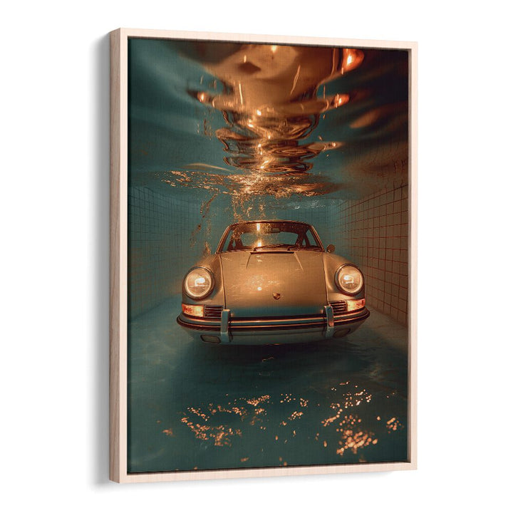 Stunning PORSCHE CREATIVE IV, CAR POSTERS art print, perfect for automotive enthusiasts and stylish wall decor.