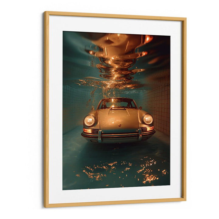 Transform your space with PORSCHE CREATIVE IV, CAR POSTERS featuring stunning automotive wall art in a sleek frame.