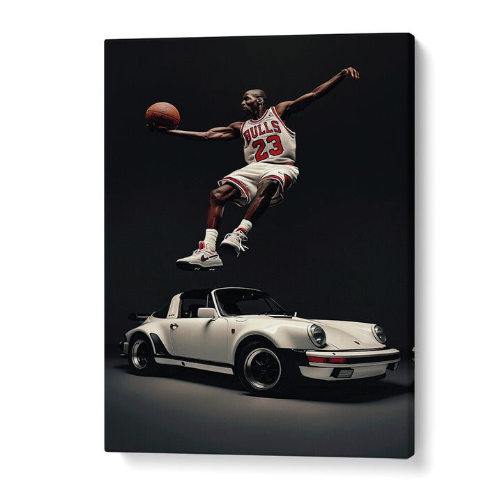 Porsche Creative VII Car Posters Automotive Wall Art Prints in Gallery Wrap