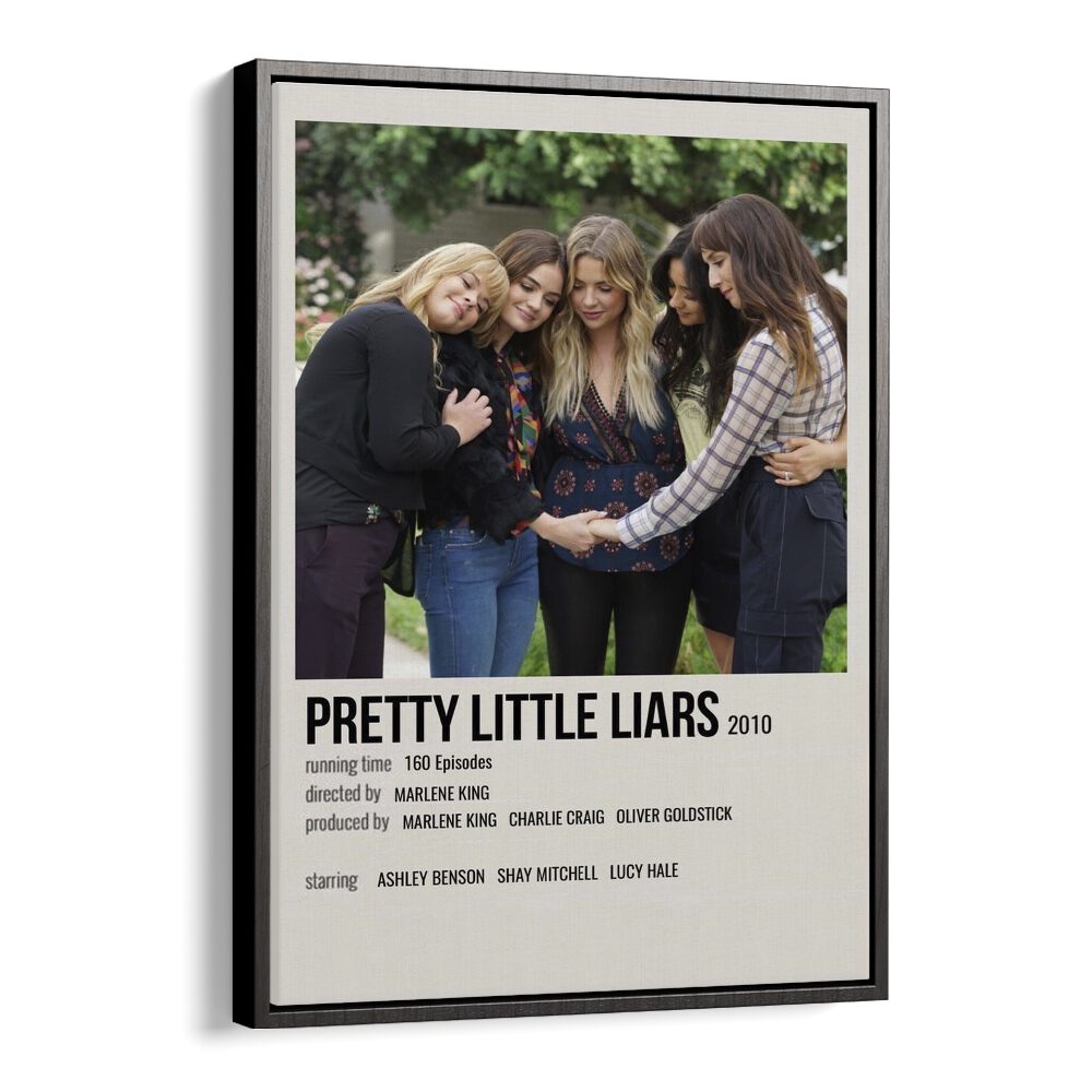 Pretty Little Liars Movie Posters in Black Floater Frame