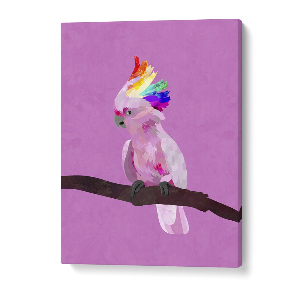 Pride Galah By Sarah Manovski Wildlife Art Print in Gallery Wrap