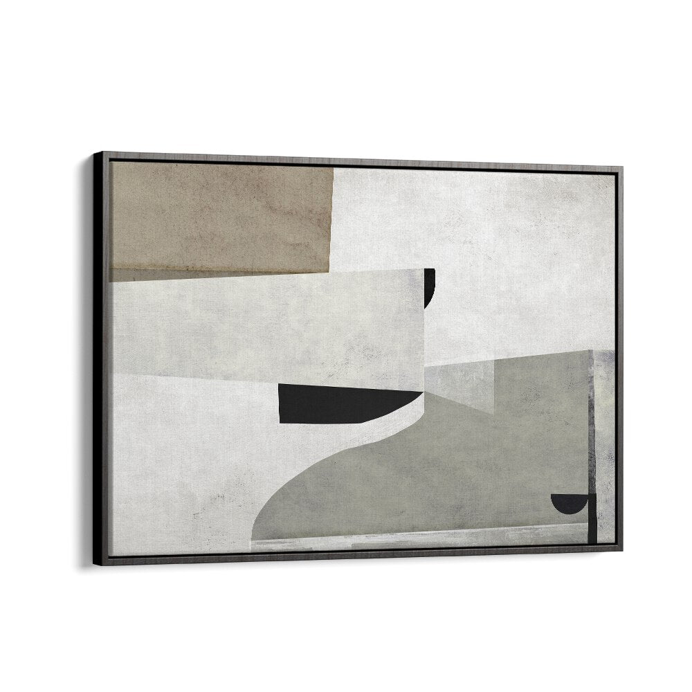 Priory By Dan Hobday Abstract Art Abstract Paintings in Black Floater Frame