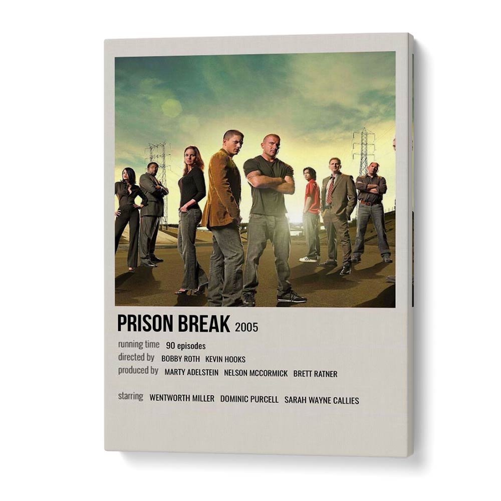 Prison Break 2005 Movie Posters in Gallery Wrap