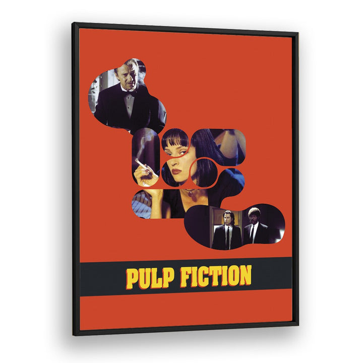 Pulp Fiction by Grishma Korjani Movie Posters in Black Plain Frame