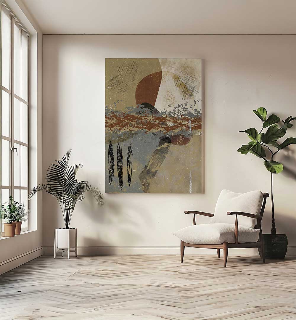 QUANTUM WAVES , ABSTRACT PAINTINGS