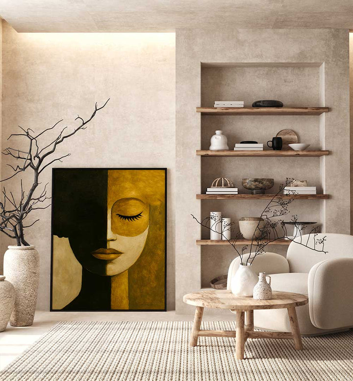 QUIET FACE OF DAWN , EXPRESSIONISM PAINTINGS