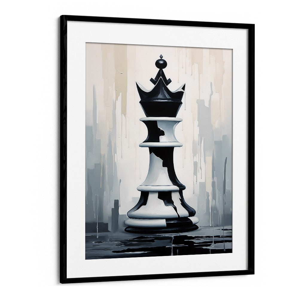 Queen Gaming Posters in Black Frame With Mount