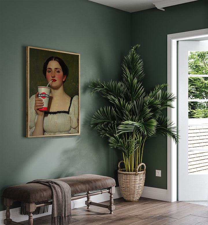 CASUAL MARTINI , ALTERED ART PRINTS