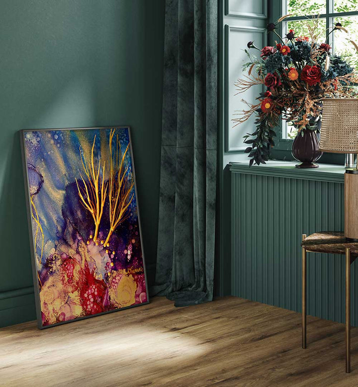 Vibrant RADIANT REEF I, BEACH PAINTINGS enhance any coastal-themed living space with their serene beauty.