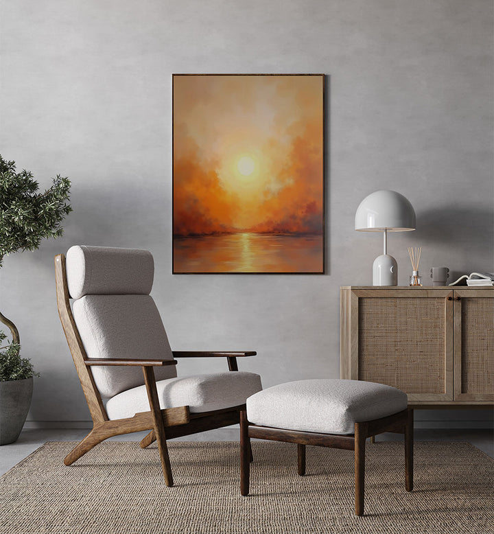 RADIANT SUNSET REFLECTIONS