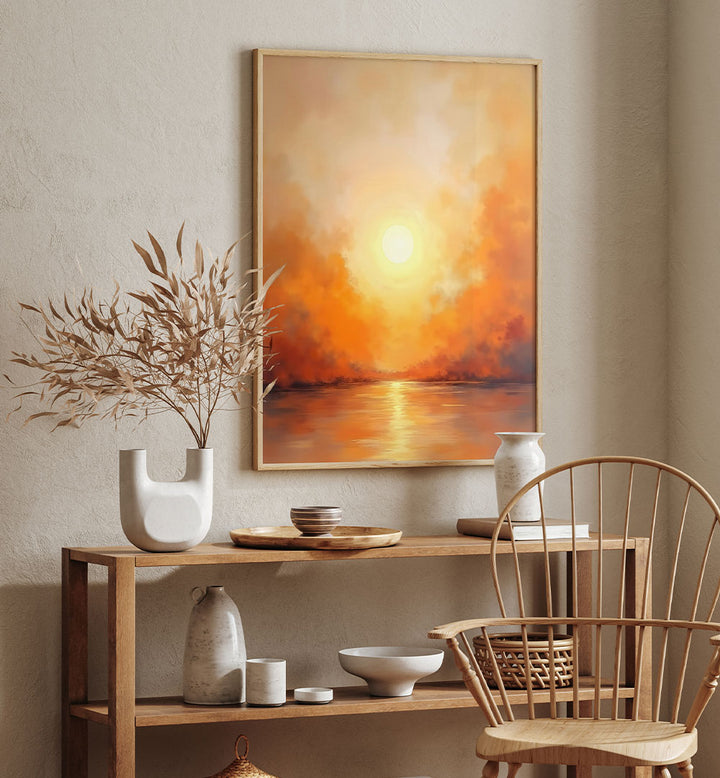 RADIANT SUNSET REFLECTIONS
