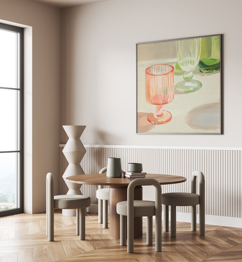 Elevate your decor with RAINBOW GLASSWARE, KITCHEN POSTERS that blend art and functionality in your culinary space.