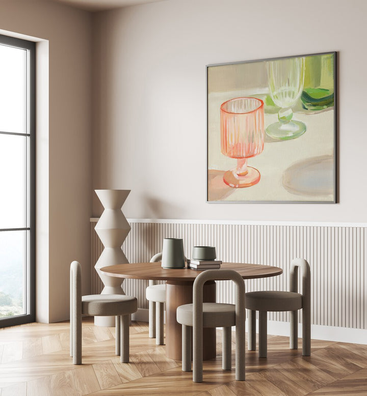 Elevate your decor with RAINBOW GLASSWARE, KITCHEN POSTERS that blend art and functionality in your culinary space.