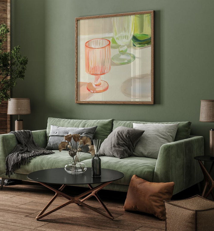 Brighten your kitchen with RAINBOW GLASSWARE, KITCHEN POSTERS that blend art and functionality for a vibrant touch.