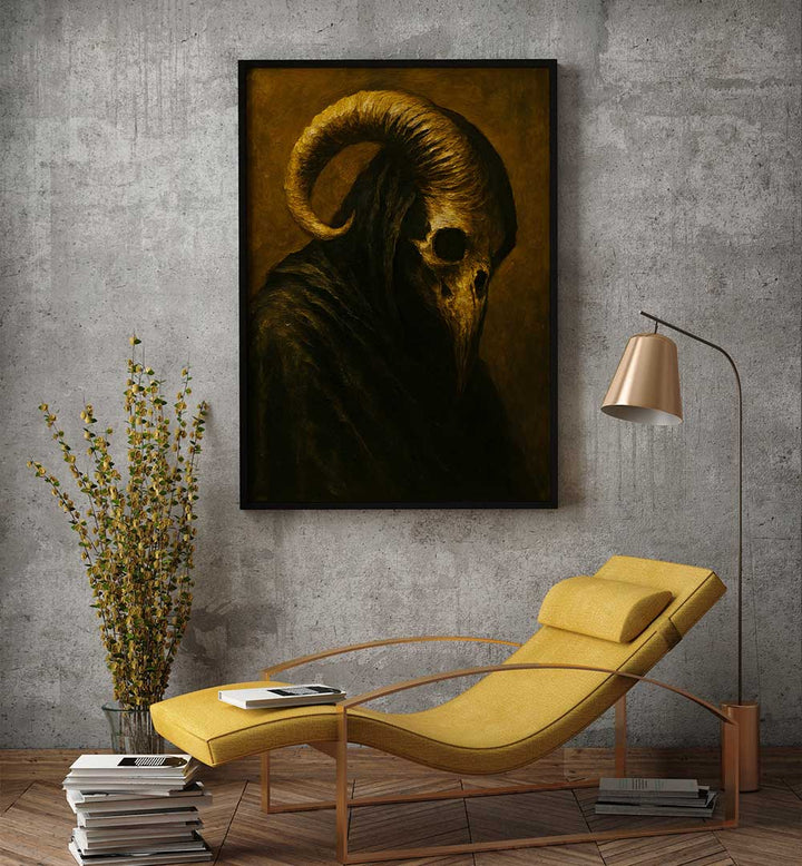 RAM OF THE ABYSS , EXPRESSIONISM PAINTINGS