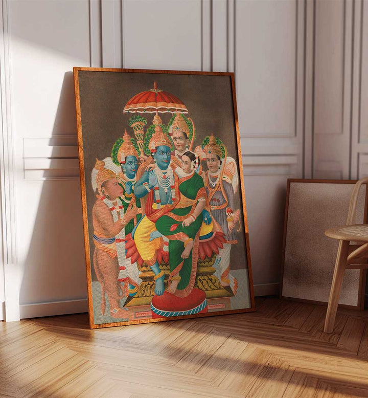 RAM PANCHAYATAN , INDIAN ART PAINTINGS
