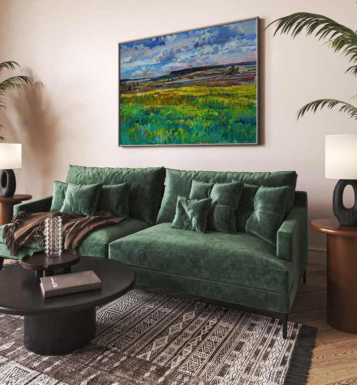 Vibrant RAPESEED BLOSSOMS, LANDSCAPE PAINTINGS, adding fresh charm to any space and enhancing floral collections.