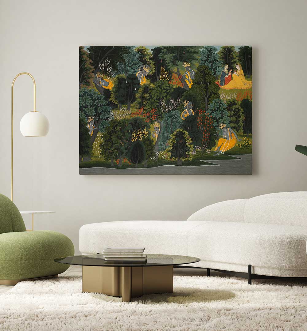 RĀSA , INDIAN ART PAINTINGS