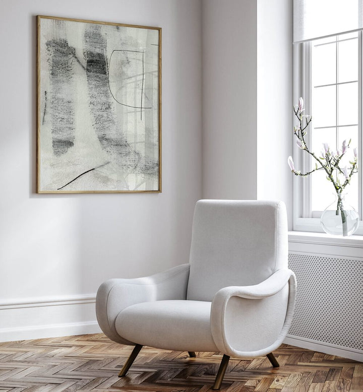 Stylish room featuring REAL I, ABSTRACT PAINTINGS, enhancing decor with emotion and energy in modern design.