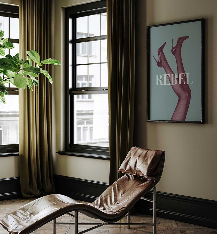 Stylish REBEL IV Fashion Posters elevate your space with modern chic and artistic flair, perfect for fashion lovers.