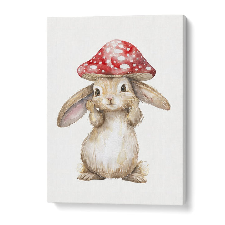 Red Hatter I Kids Art Artwork in Gallery Wrap
