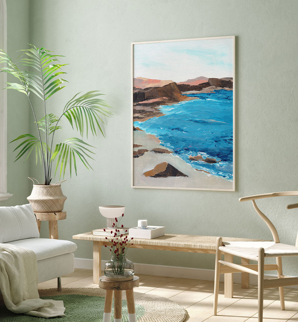 RED MOUNTIN BEACH , BEACH PAINTINGS
